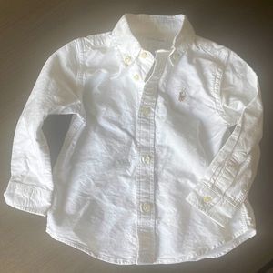 Polo Ralph Lauren Oxford shirt. Age 24 months